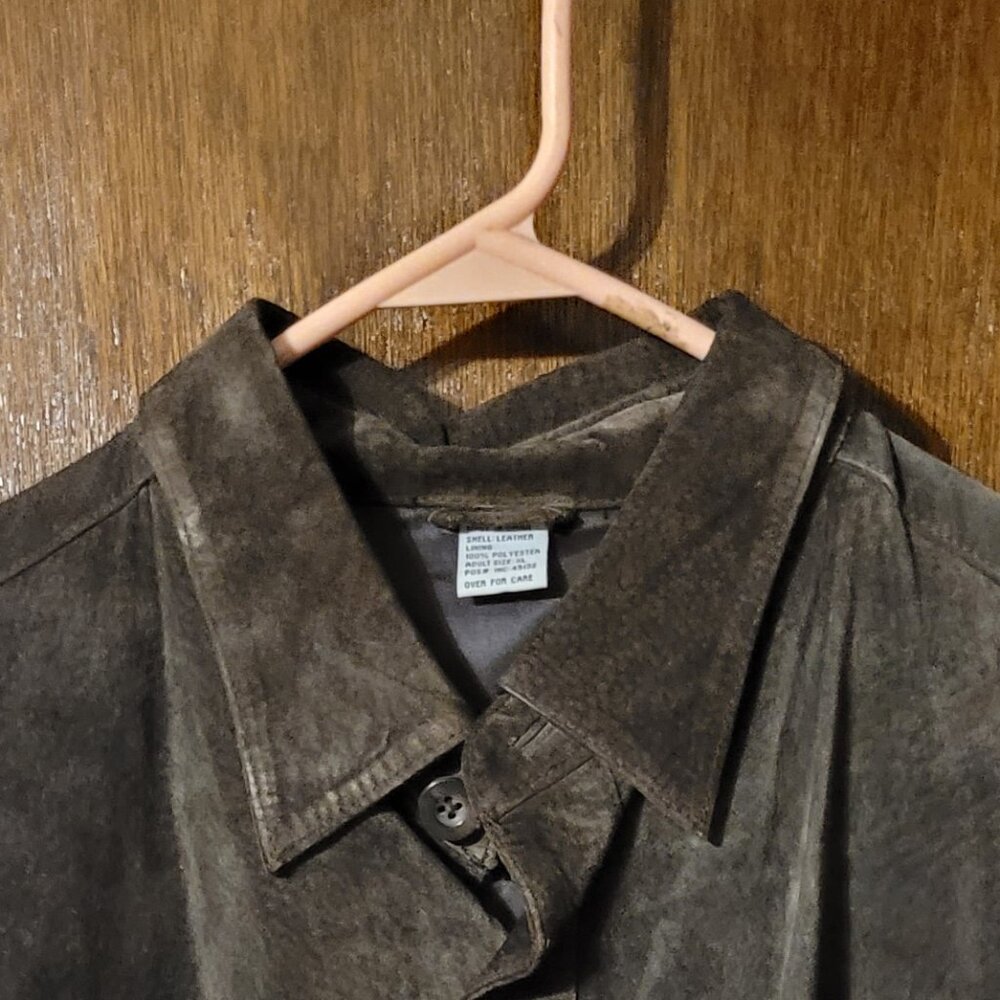 Suede shirt
